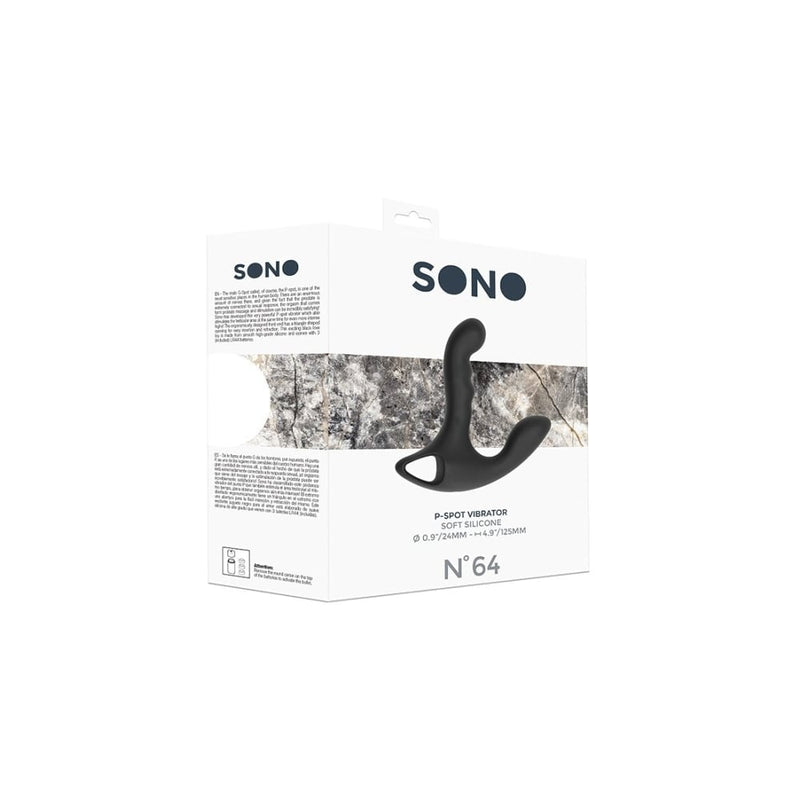 Shots - Sono | No. 64 - P-Spot Vibrator - Black