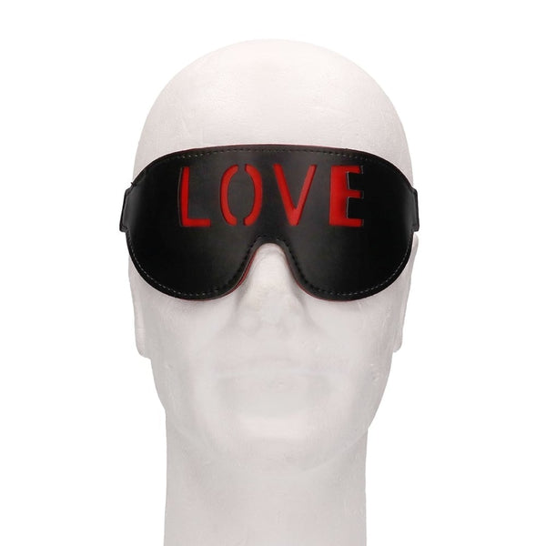 Shots - Ouch! | Ouch! Blindfold - LOVE - Black
