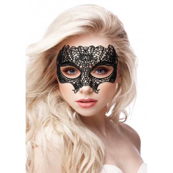 Shots - Ouch! | Princess Black Lace Mask - Black