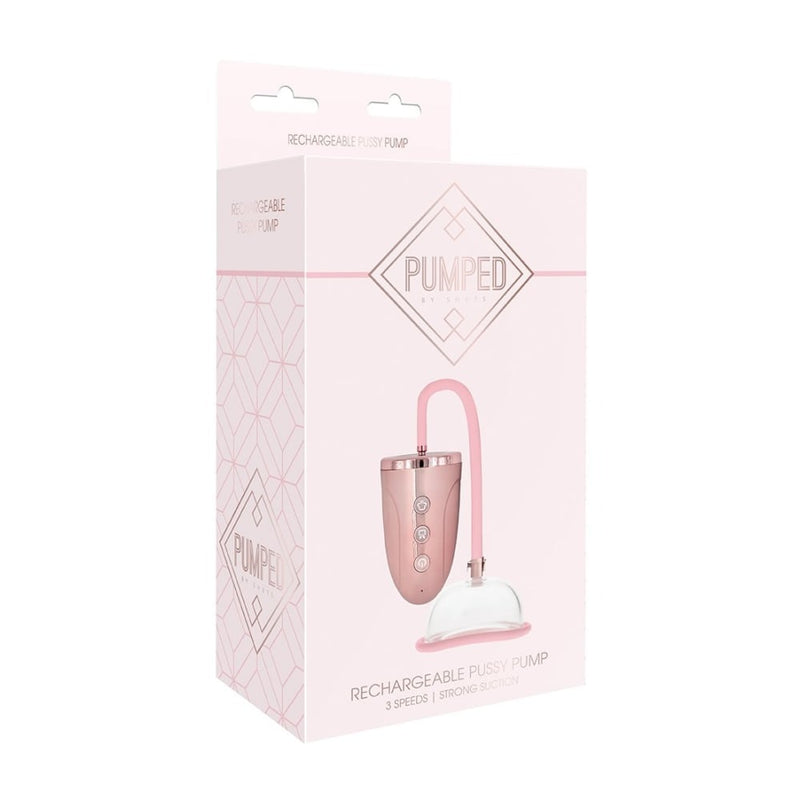 Shots - Pumped | Rechargeable Pussy Pump - Pink