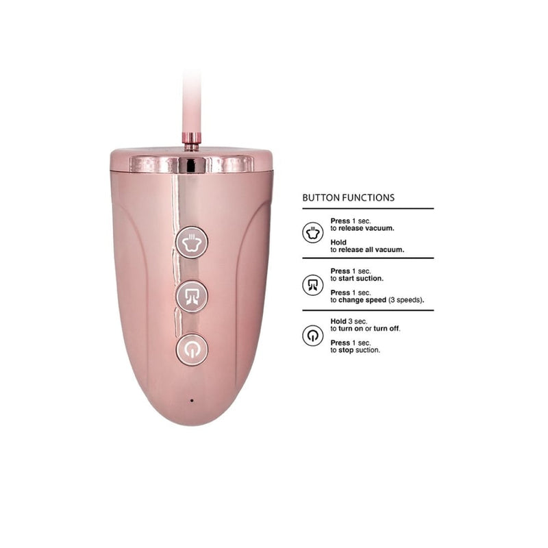 Shots - Pumped | Rechargeable Pussy Pump - Pink