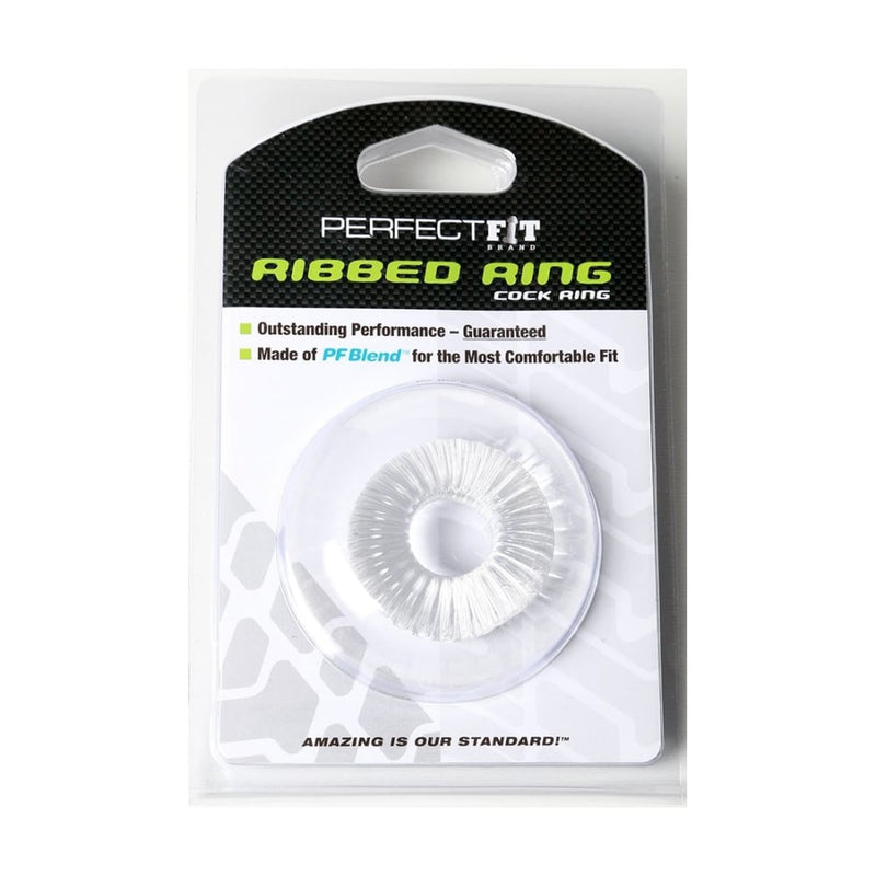 PerfectFitBrand | Ribbed Ring - Transparent