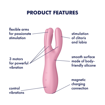 Satisfyer Threesome 3 - pink