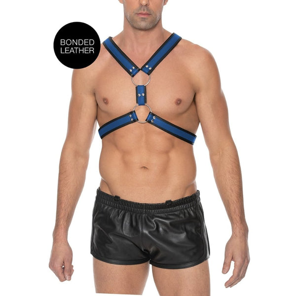 Shots - Ouch! Harnesses | Scottish Harness - L/XL - Blue
