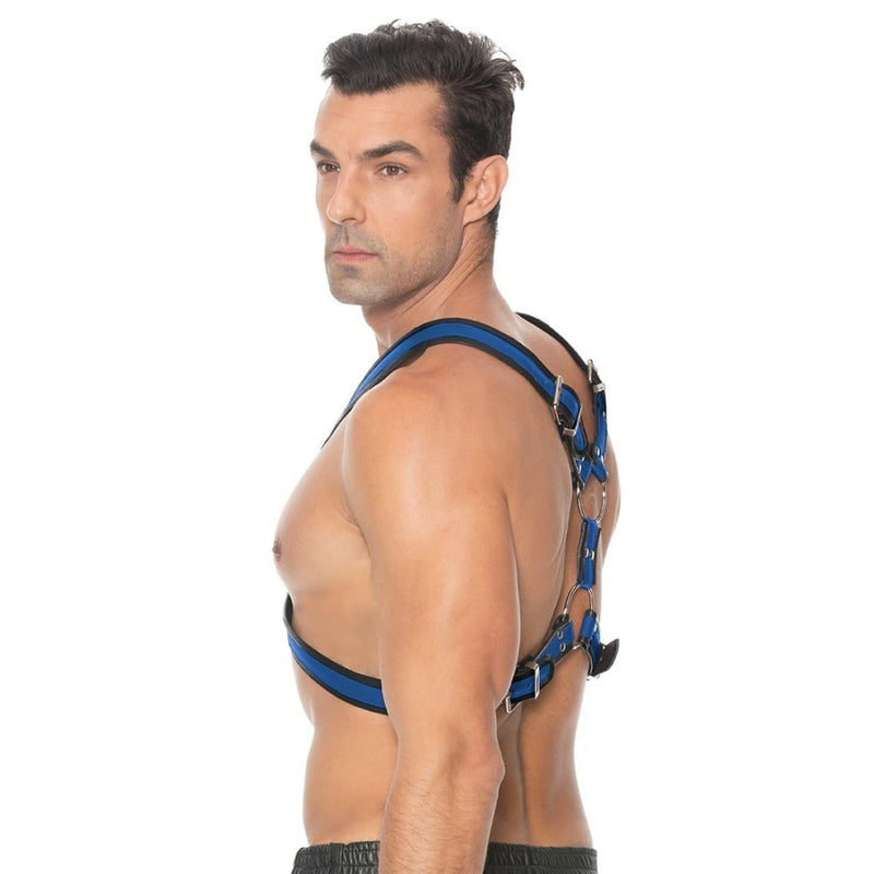 Shots - Ouch! Harnesses | Scottish Harness - S/M - Blue
