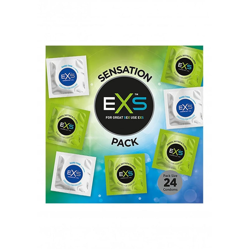 EXS Condoms | Sensation Pack - 24 condoms