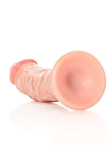 Real Rock - Curved Realistic Dildo with Suction Cup 6 inches - Skin