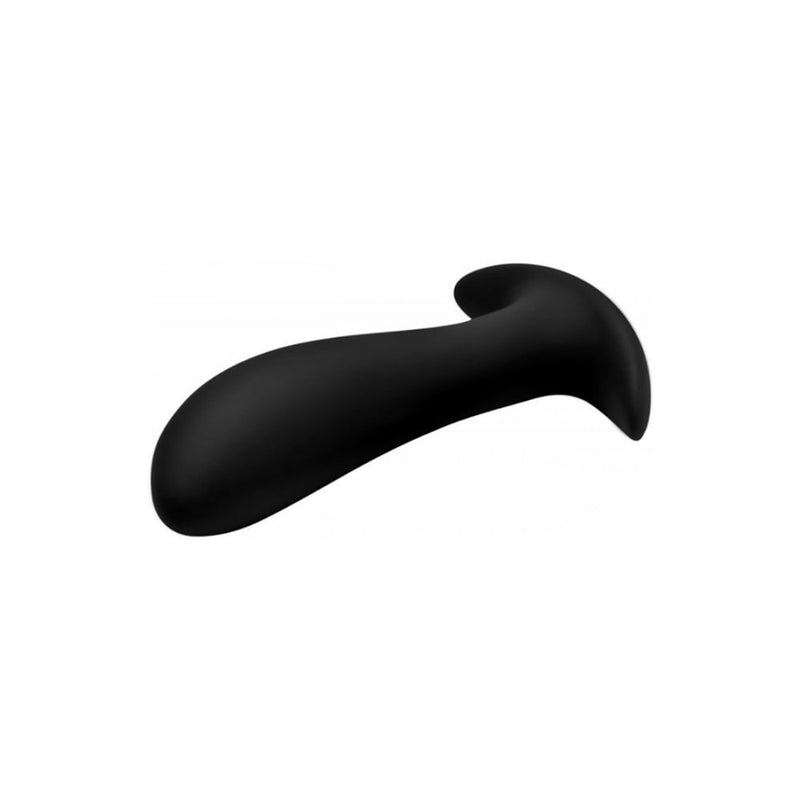 XR Brands | Silicone Prostate Vibrator with Remote Control - Black