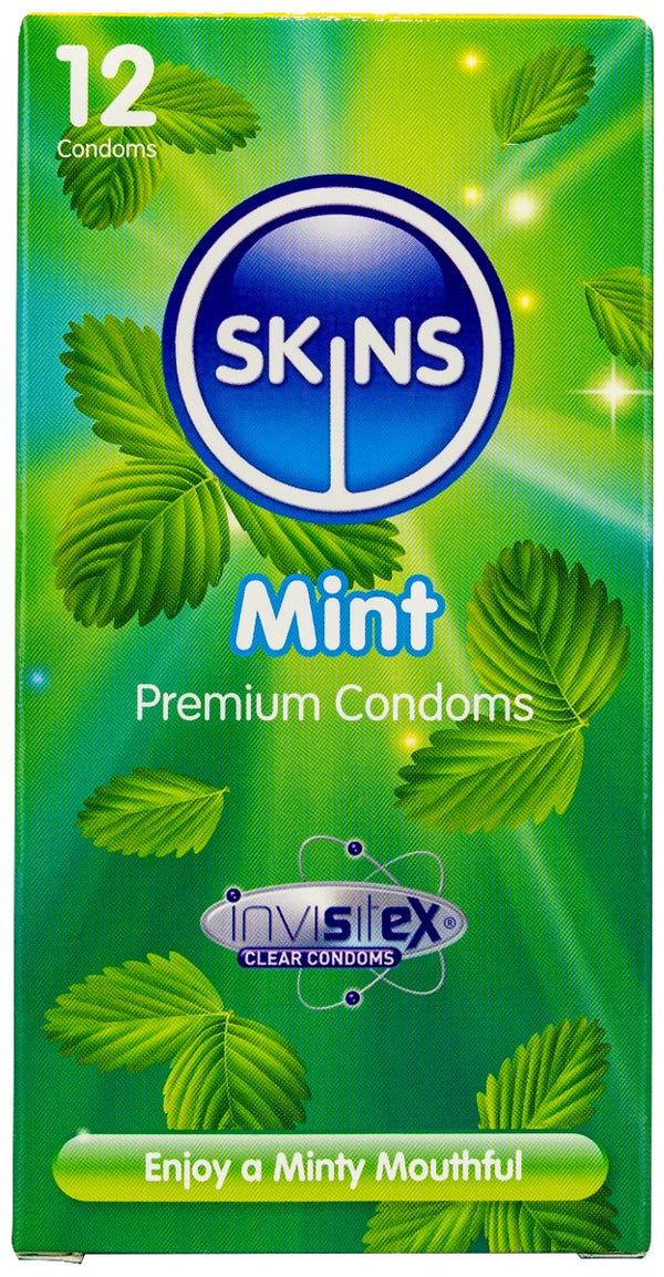 Skins Condoms Mint 12 Pack - International 1