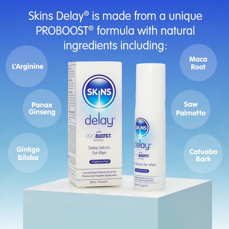 Skins Natural Delay Serum 30ml (fragrance free)