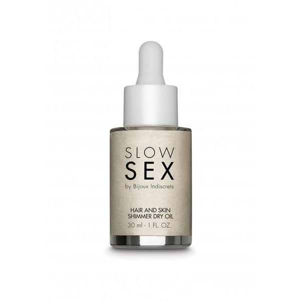 Bijoux Indiscrets | Slow Sex - Hair and Skin Shimmer Dry Oil - 30ml
