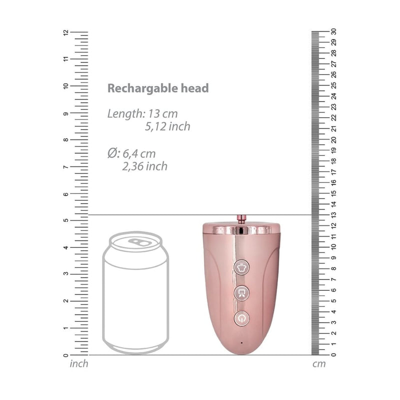 Pumped | Universal Rechargable Pump Head - Pink