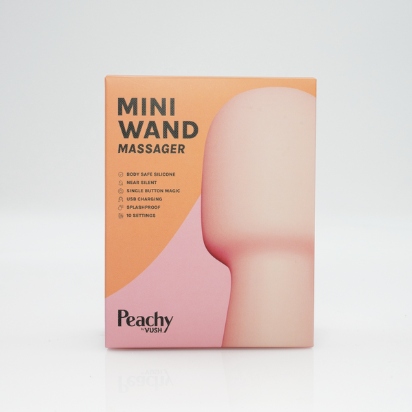 Vush - Peachy Mini Wand Massager