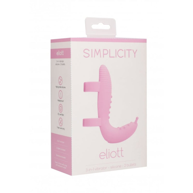 Shots - Simplicity | Vibrator Extension Set - Eliott - Pink