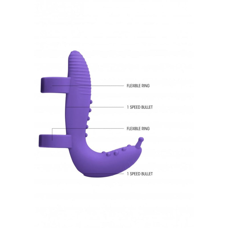 Shots - Simplicity | Vibrator Extension Set - Eliott - Purple